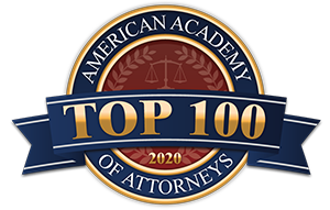 American Academy of Attorneys top 100 2020