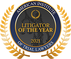 American Institute of Trail Lawyers | Litigator of the year - 2021
